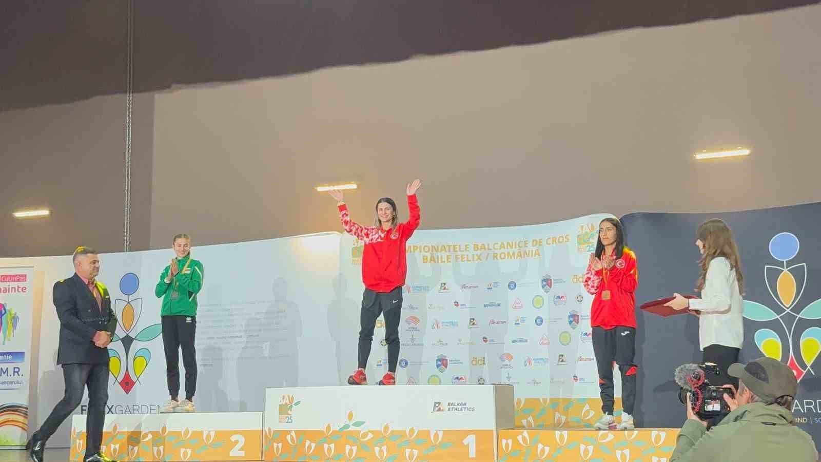 Kayserili sporcu Balkan şampiyonu oldu