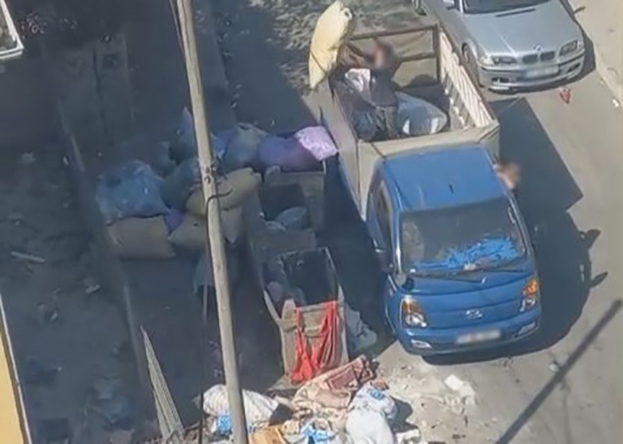 Çevreyi kirletenler cep telefonu kameralarına yansıdı