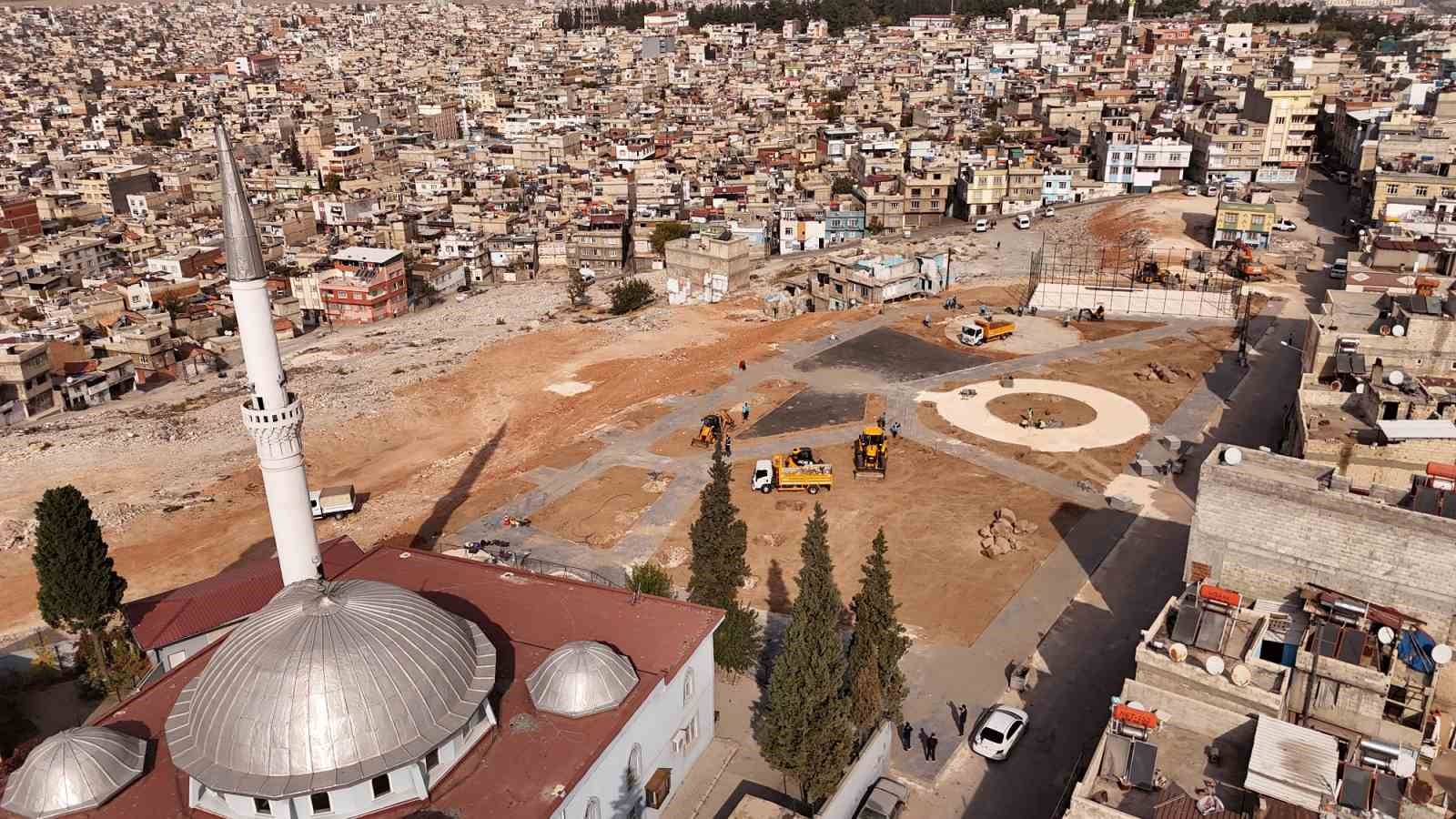 Gaziantep Büyükşehir kente yeni yeşil alan kazandırıyor