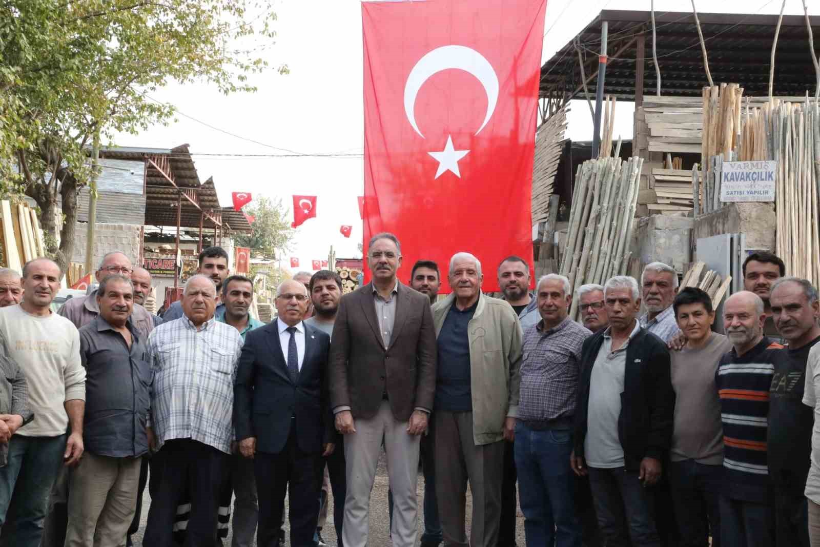 Eyyübiye’deki esnafa yeni yer tahsis edilecek