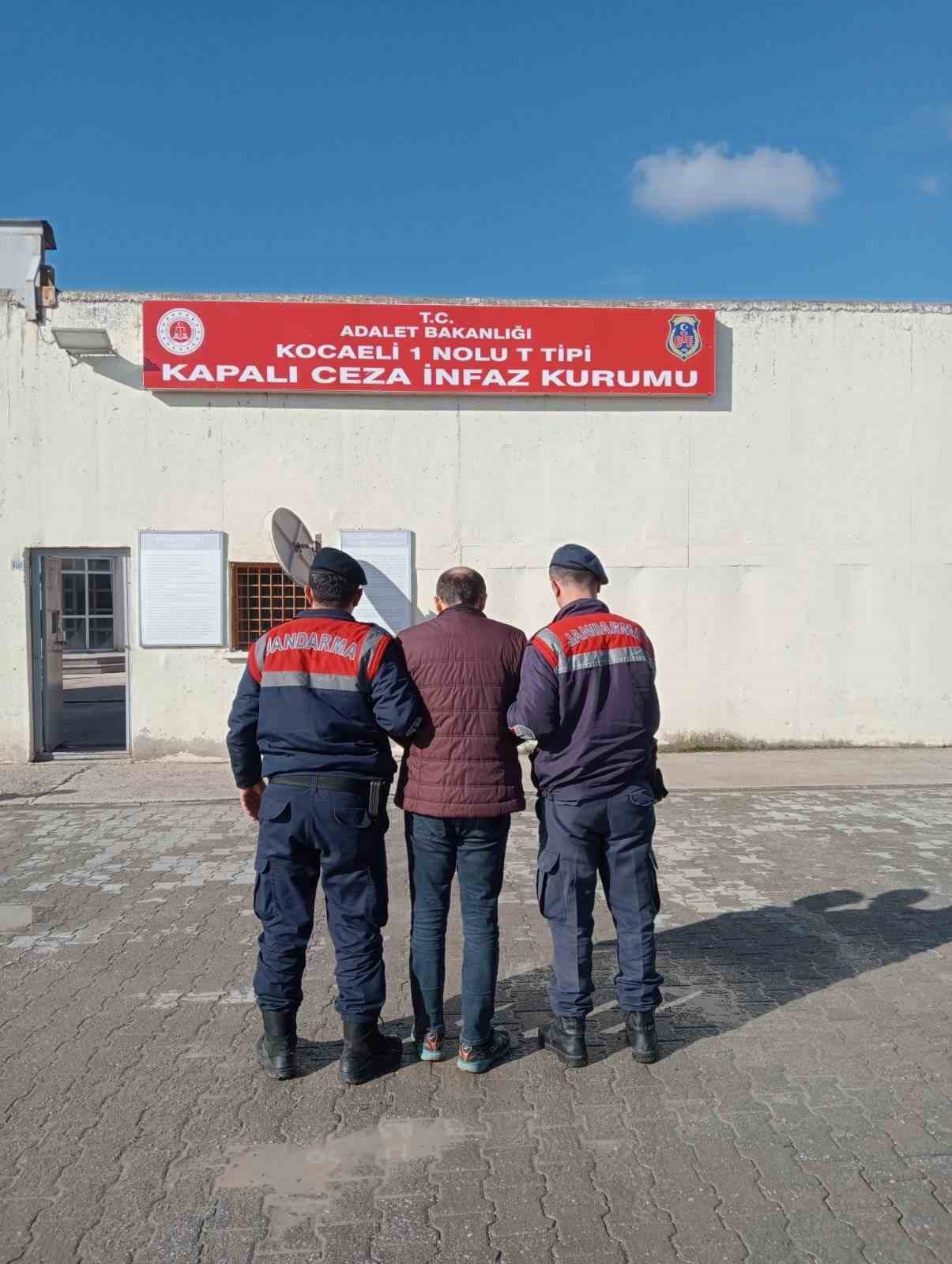 Kocaeli’de FETÖ’den 6 yıl 3 ay hapis cezasıyla aranan şahıs yakalandı