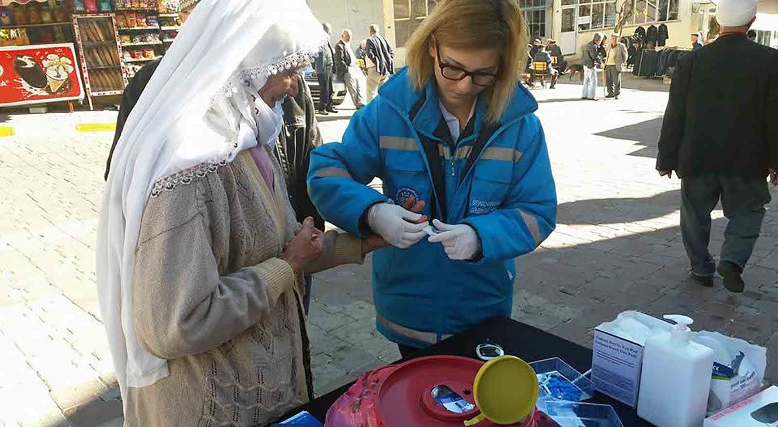 Büyükşehir’den 13 ilçede ücretsiz Diyabet taraması