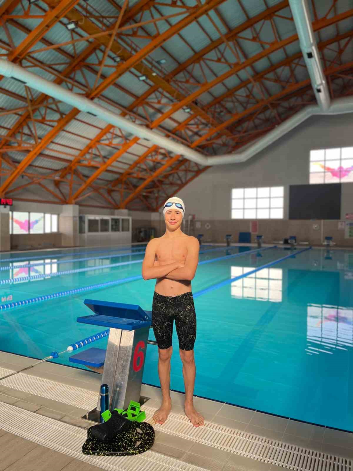 Genç sporcu milli takım hedefliyor