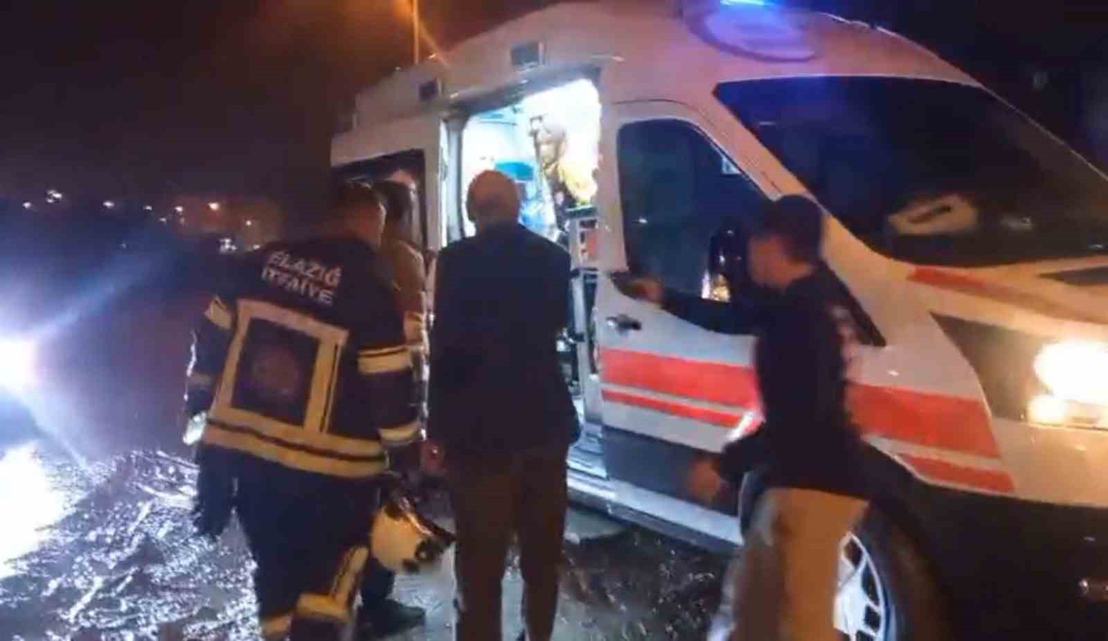 Elazığ’da çocuk, sobayı tinerle yakmak isterken yaralandı