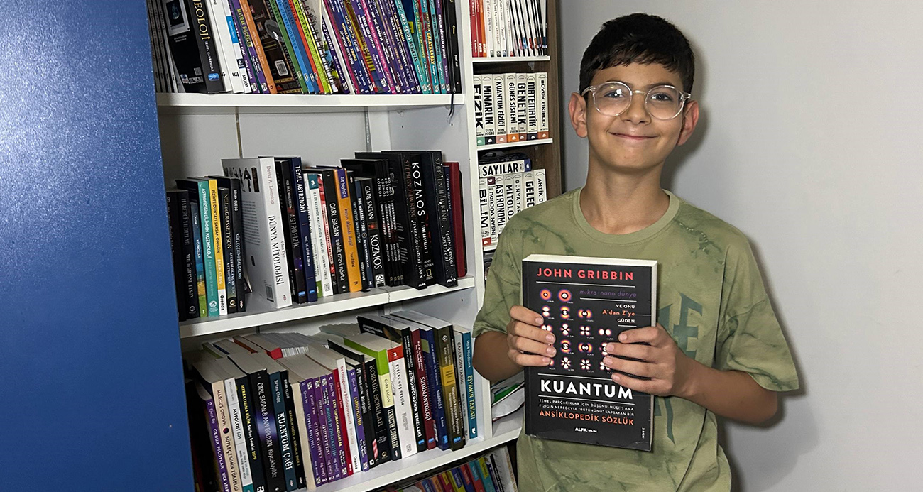 Amerikan üniversitesinden eğitim daveti alan küçük dahi Ümit’in sırrı kitap okumak