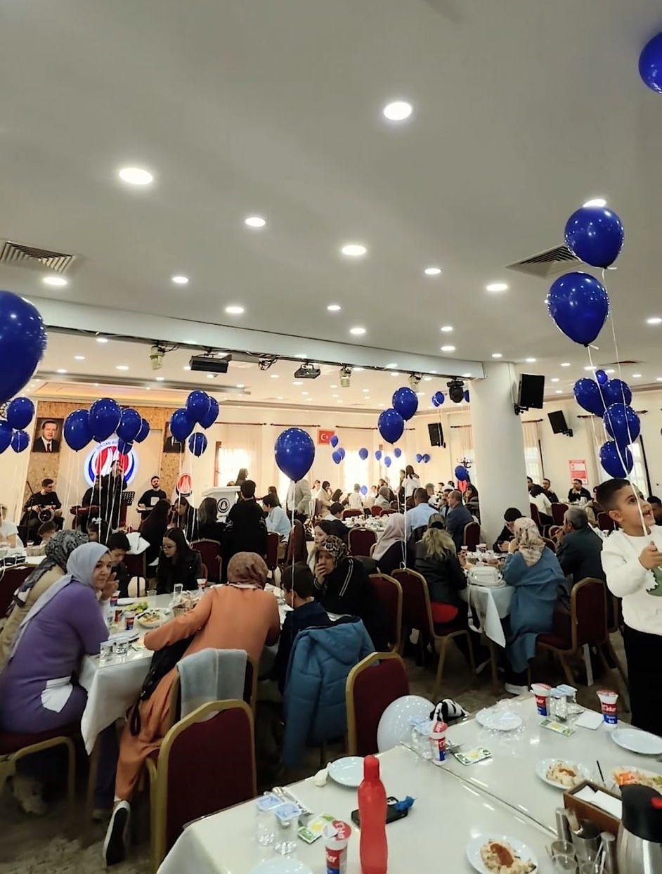 Sincan’da mavi balonlar 