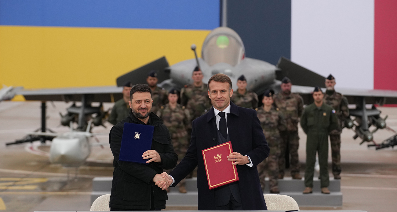 Fransa ve Ukrayna arasında 10 yıllık savunma ortaklığı