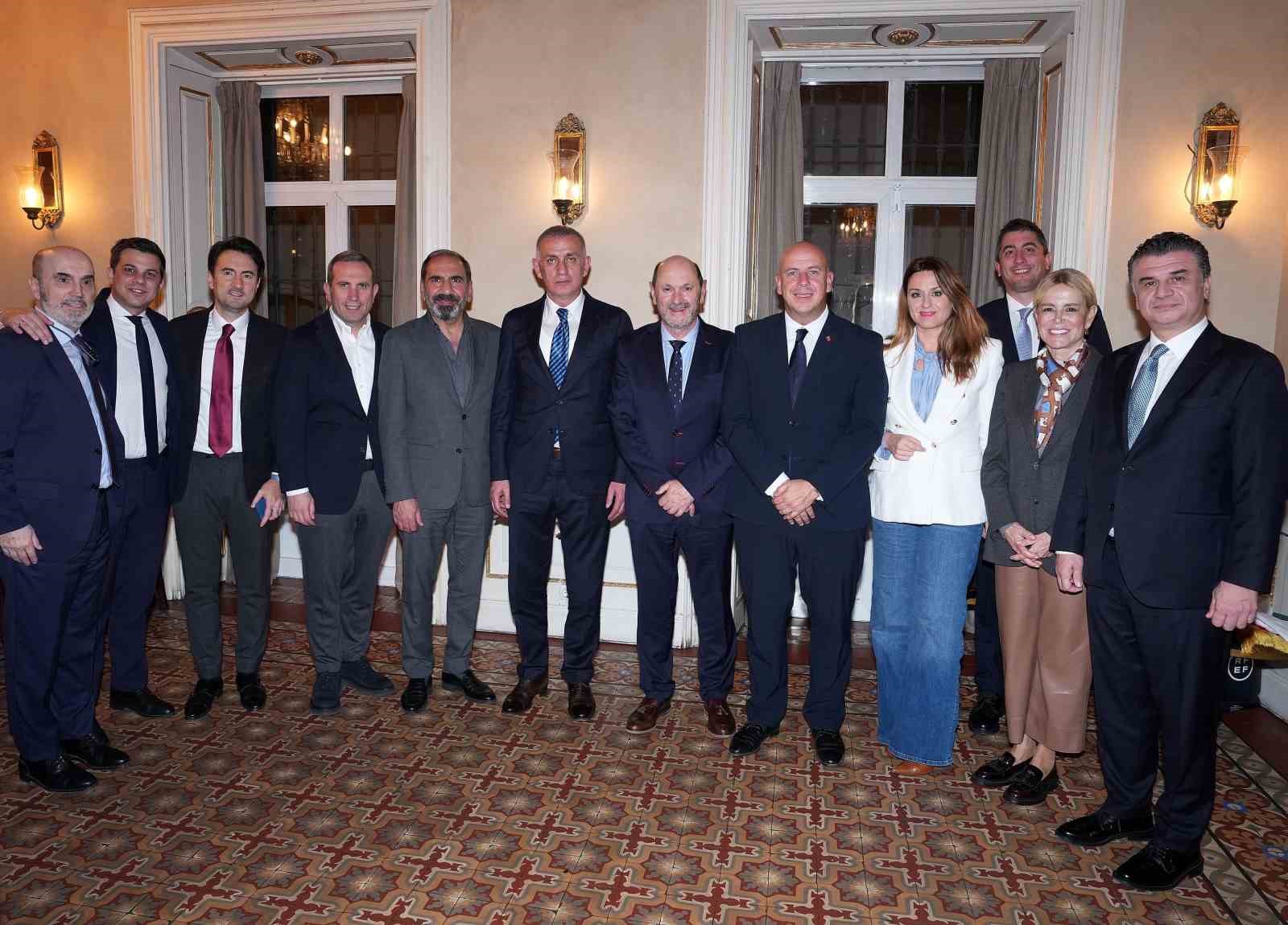 İspanya - Türkiye resmi maç yemeği düzenlendi