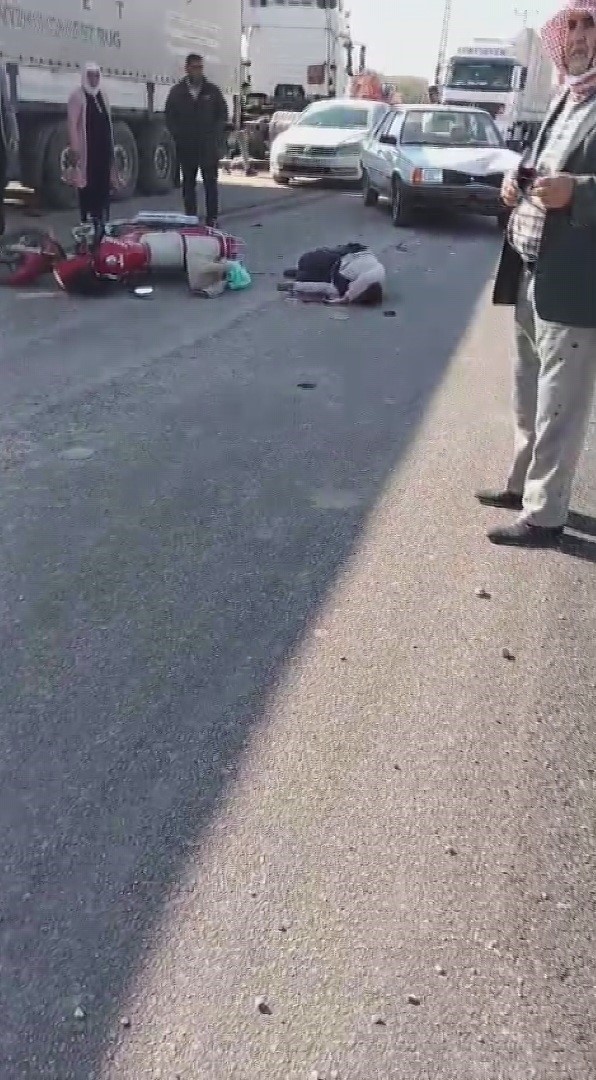 Hatay’da otomobille, motosiklet çarpıştı: 2 yaralı