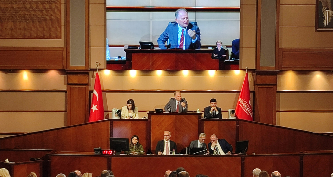 İBB Meclisi’nde 