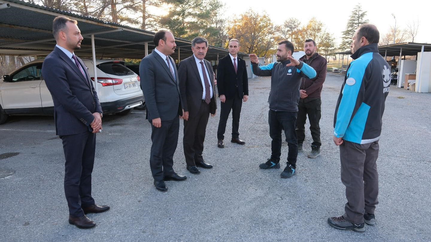 UMKE’nin kahramanlarına Başkan Aksun’dan destek