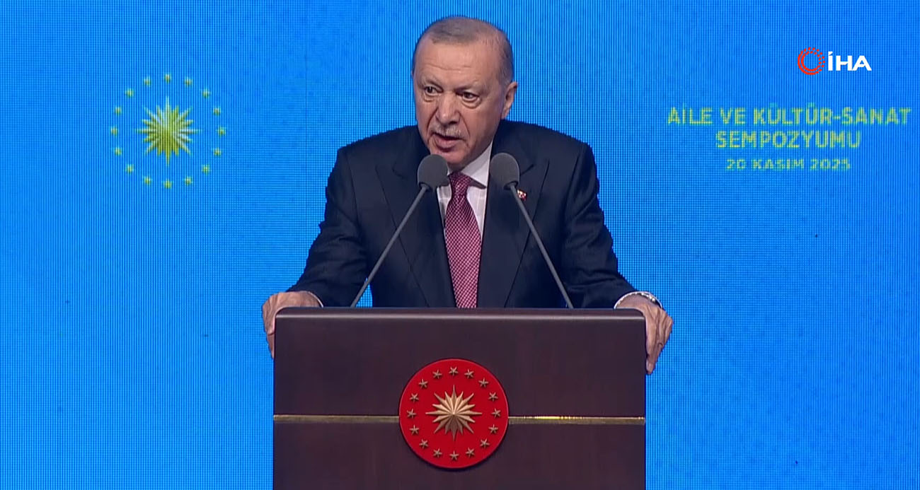 Cumhurbaşkanı Erdoğan: ''Nüfus artış oranımız azalıyor