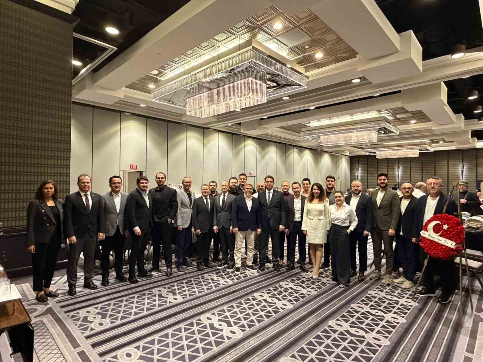 Denizlili ev tekstili üreticileri Los Angeles’ta yeni ticaret köprüleri kuruyor