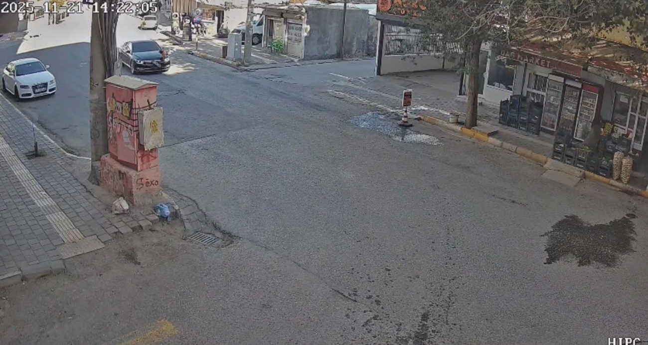 Mardin’de 6 yaşındaki çocuğa aracın çarptığı anlar güvenlik kamerasına yansıdı