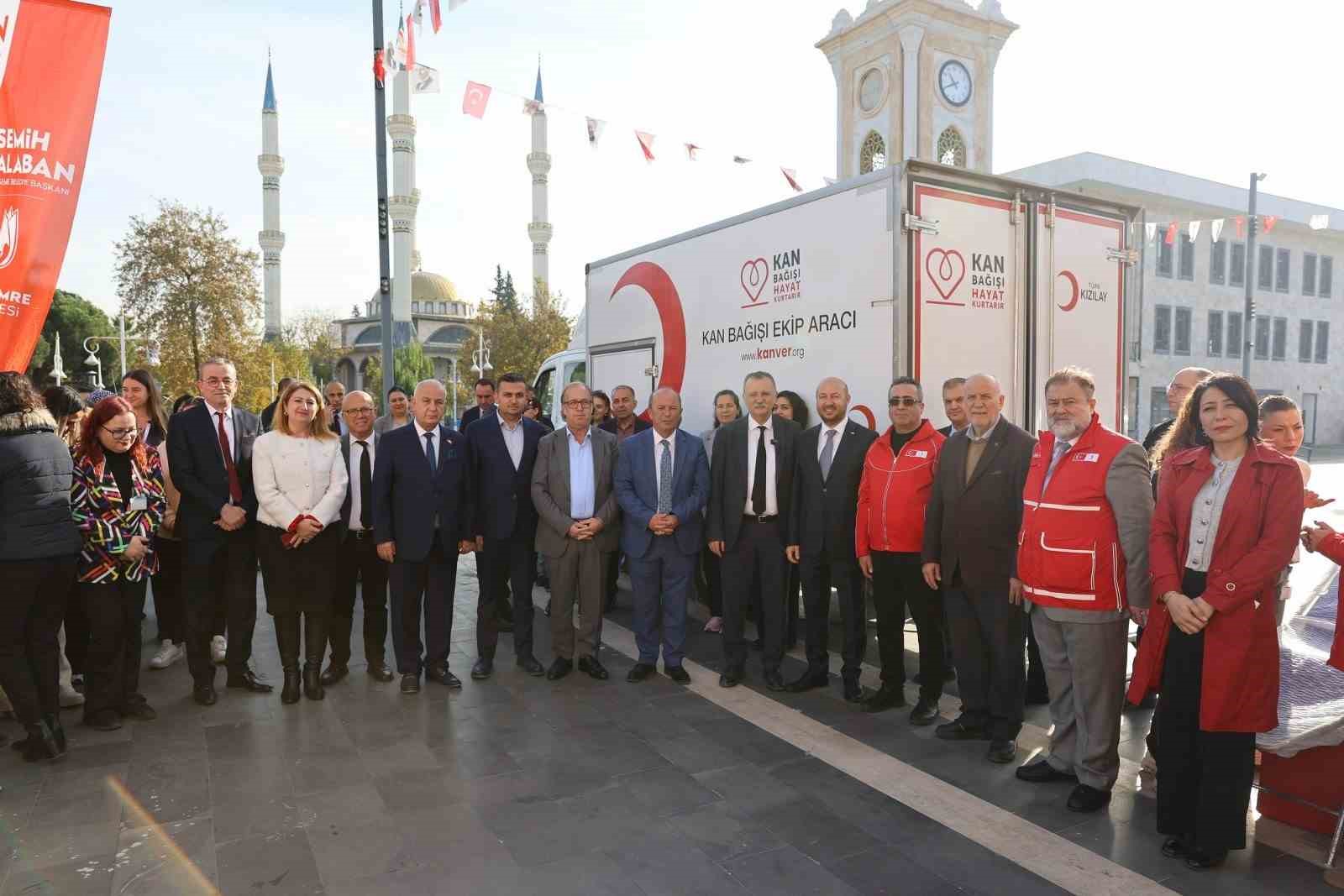 Yunusemre’de kan ve kök hücre bağış kampanyası düzenlendi