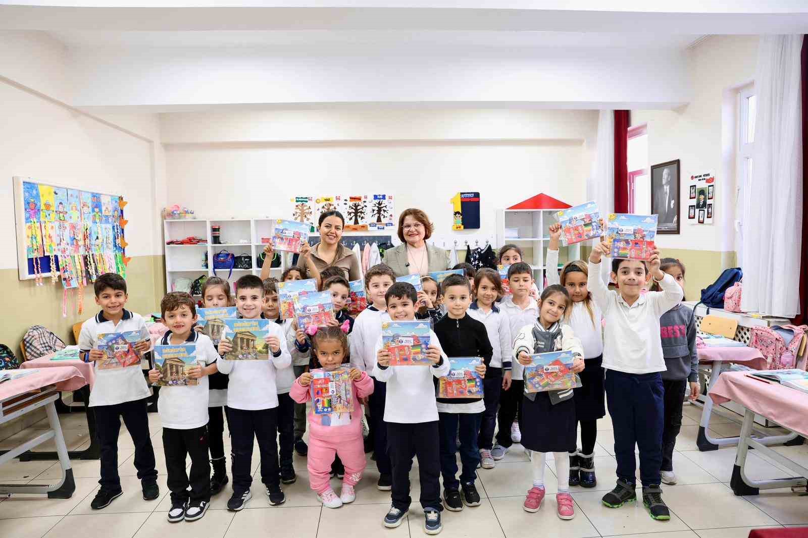 Minikler Didim’i boyayarak tanıyacak