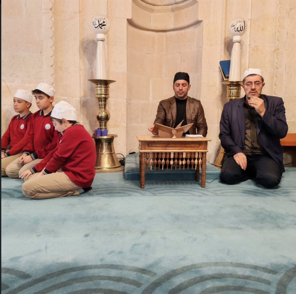 Bayburt’ta vefat eden öğretmenler için Ulu Camii’de mevlit okundu