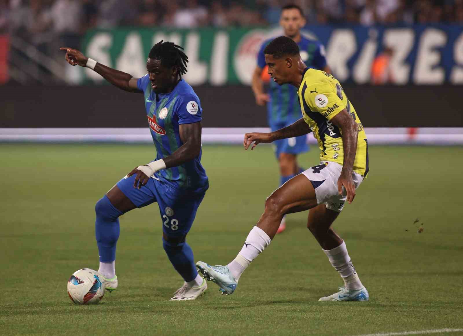 Fenerbahçe’nin Süper Lig’deki rakibi Çaykur Rizespor