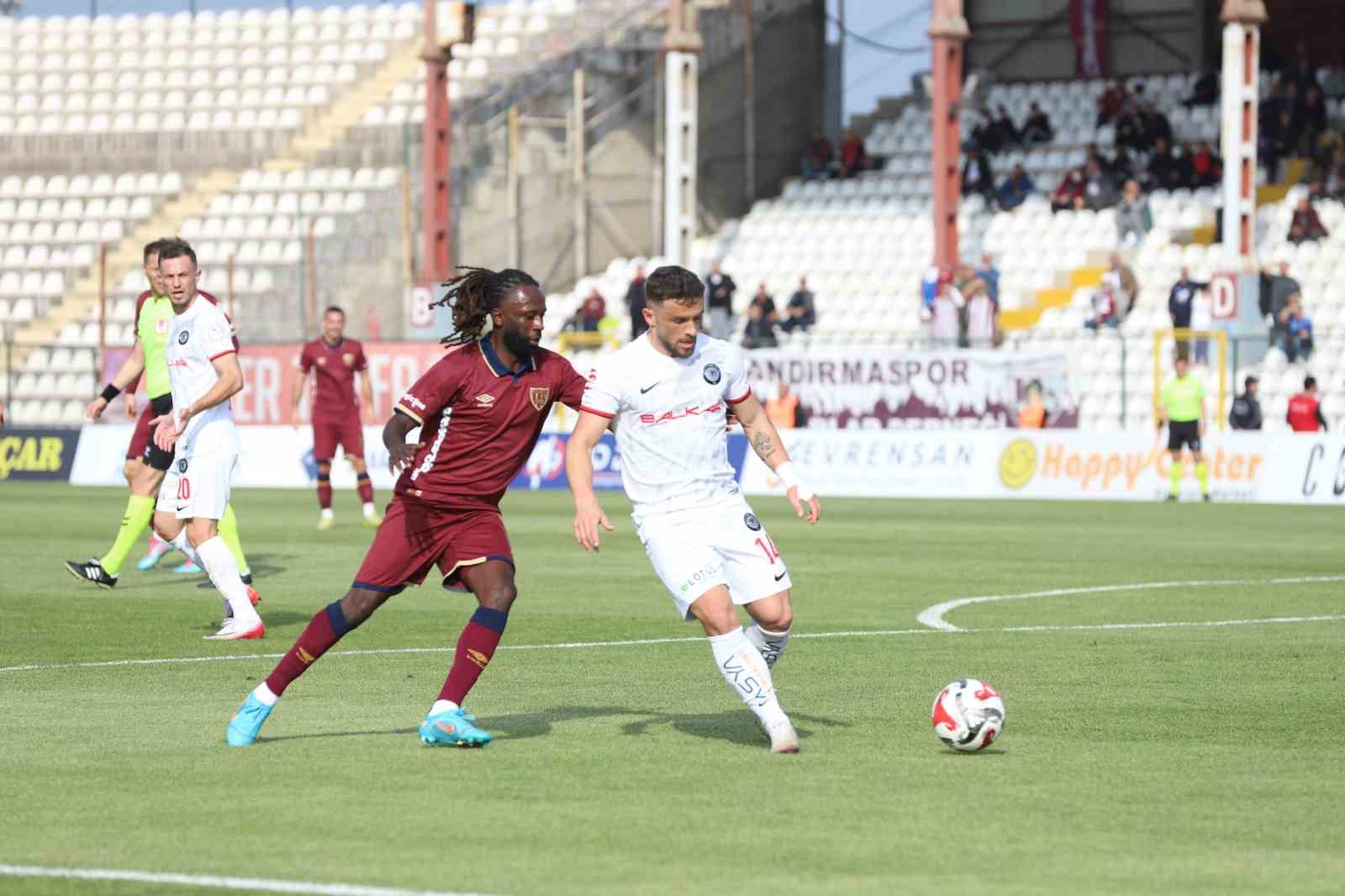 Trendyol 1. Lig: Bandırmaspor: 1 - Çorum FK: 0