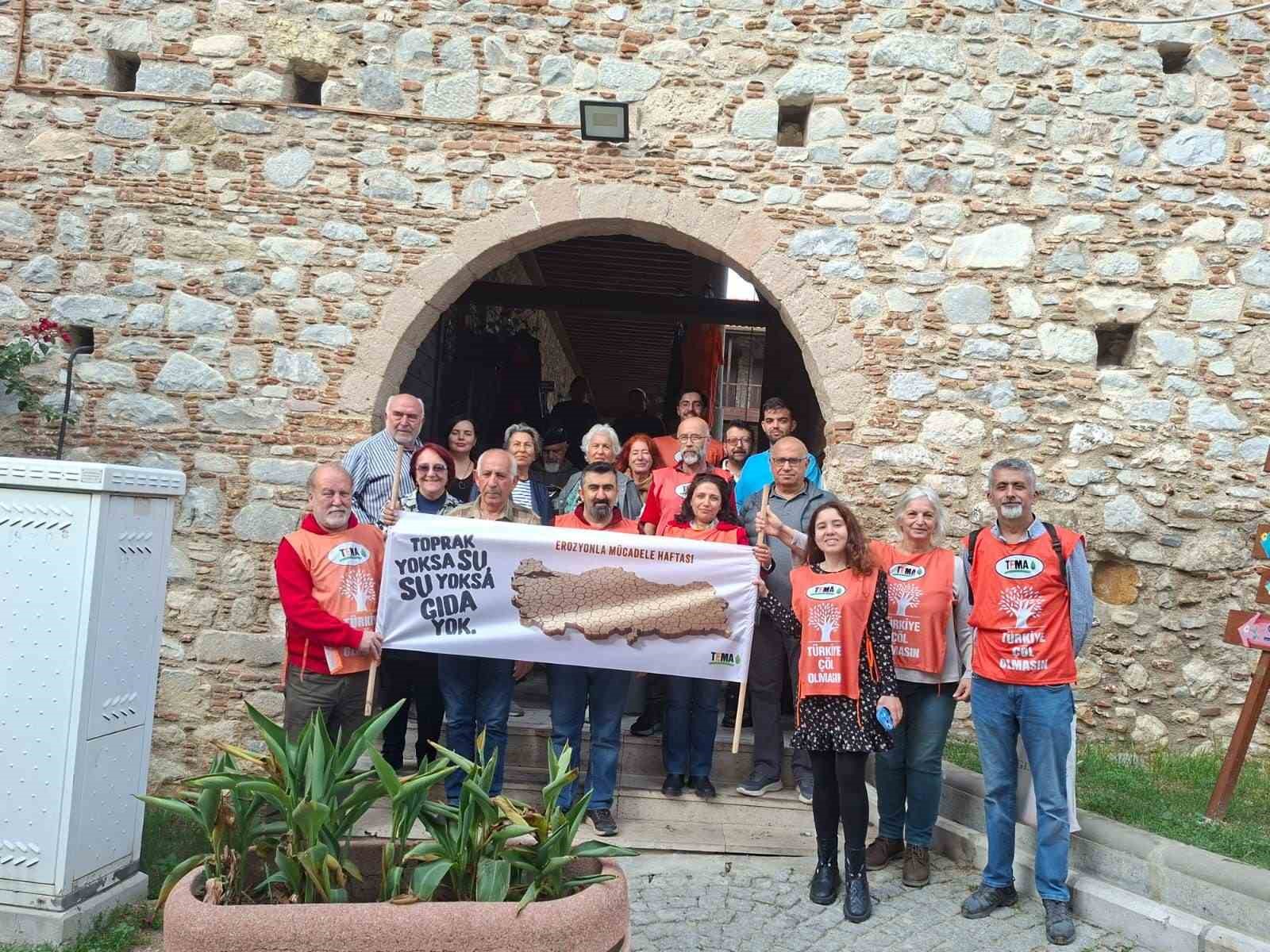 Milas’ta vatandaşlar ’erozyon’ konusunda bilgilendirildi