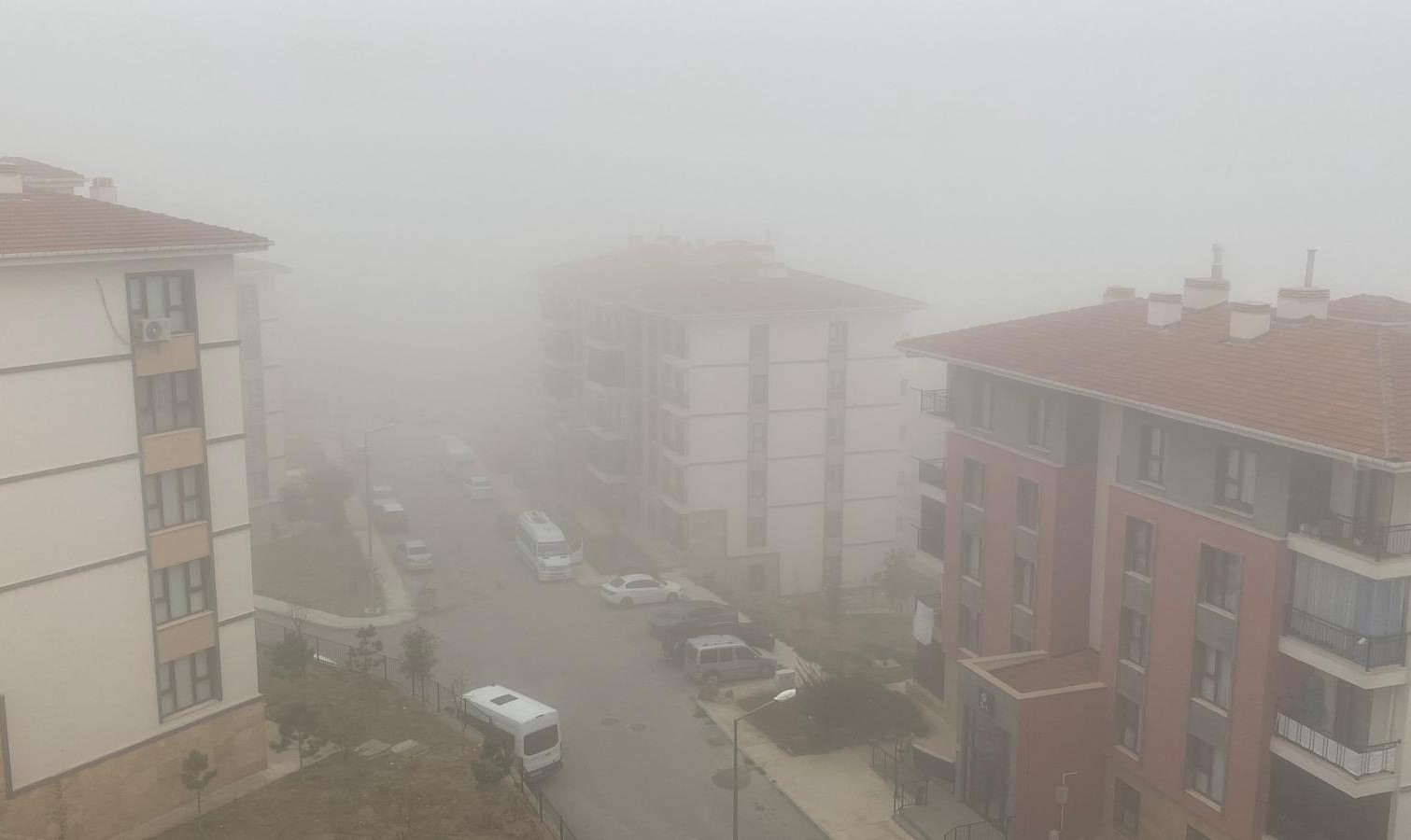 Elazığ’ın yüksek kesimlerde sis etkili oldu