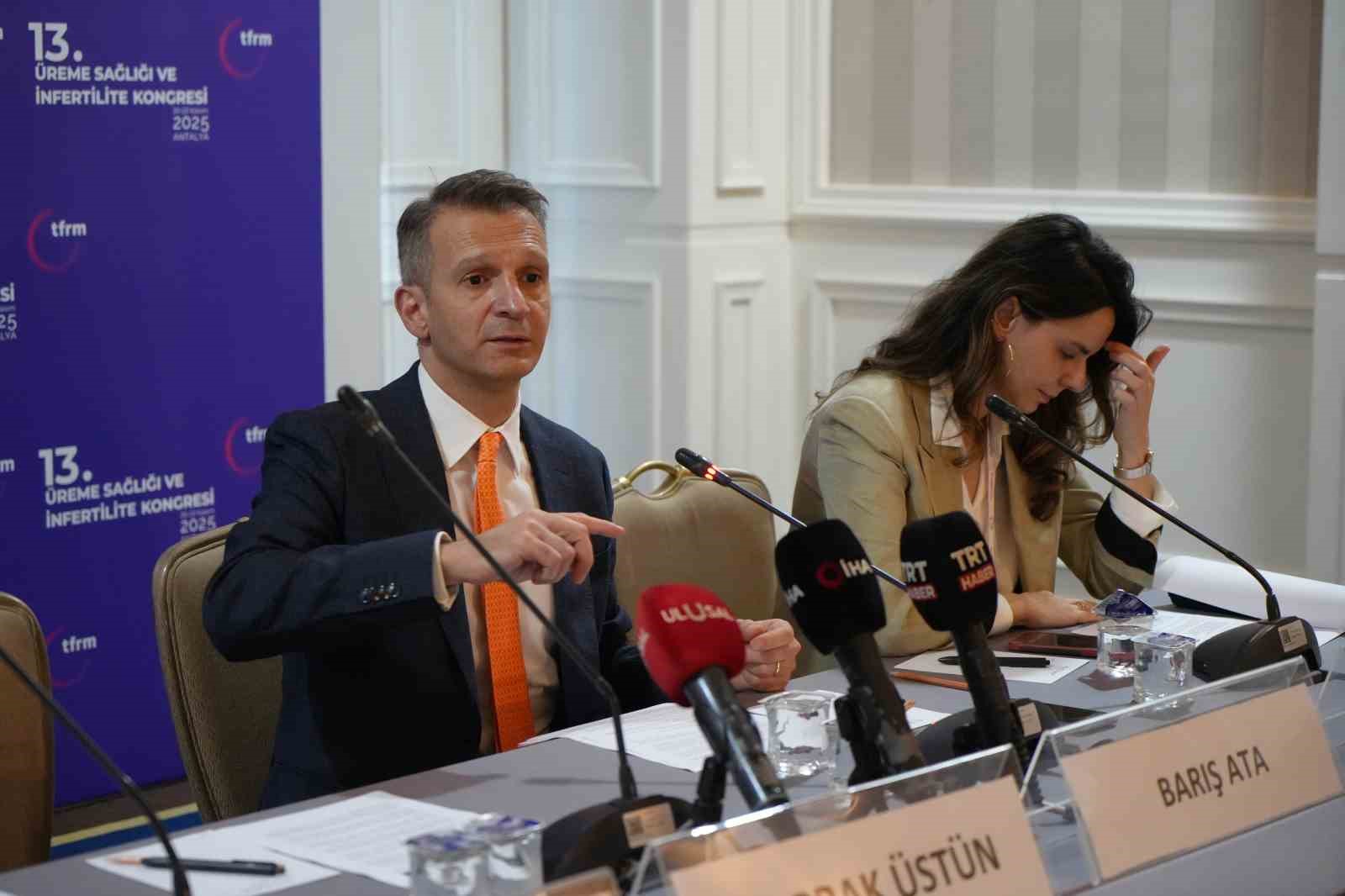 TSRM: Türkiye’de doğurganlık oranı düşüyor, tüp bebek (IVF) tedavisi stratejik bir yatırım