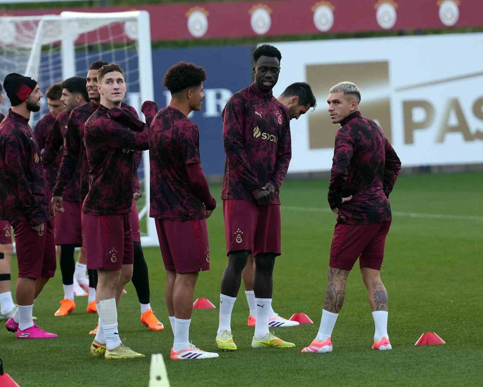 Galatasaray, Union Saint-Gilloise maçı hazırlıklarını tamamladı