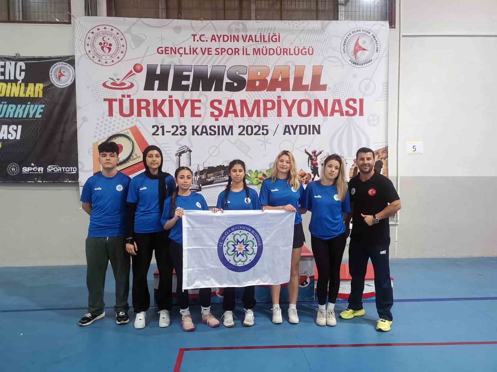 Muğla Büyükşehir sporcularından 2 Türkiye şampiyonluğu