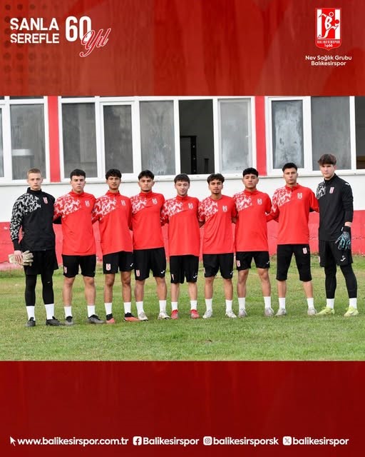 Balıkesirspor’da alt yaş kategorilerinden 9 futbolcu A takıma alındı