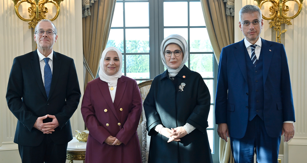 Emine Erdoğan, DSÖ heyetiyle görüştü