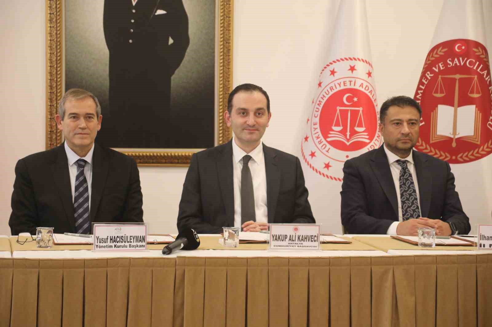 Antalya’da denetimli serbestlik kapsamındaki hükümlülerin istihdamı için işbirliği protokolü imzalandı