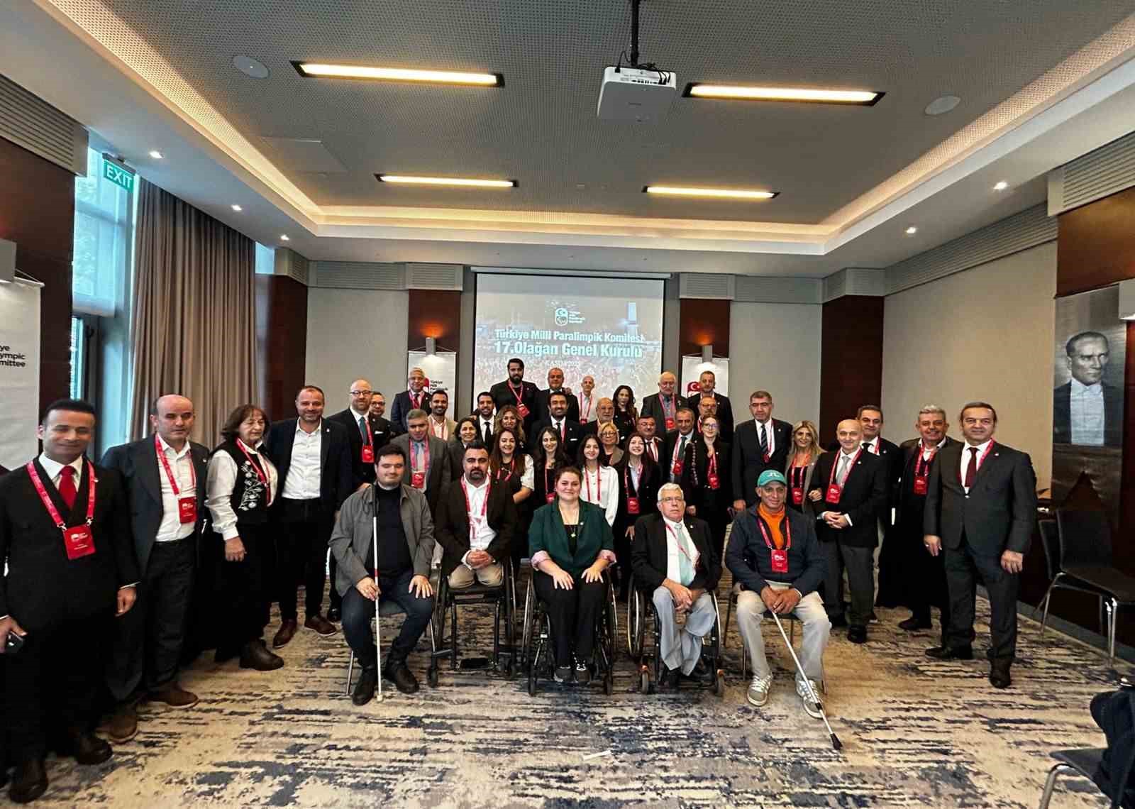 Türkiye Milli Paralimpik Komitesi’nin 17. Olağan Genel Kurulu İstanbul’da gerçekleşti