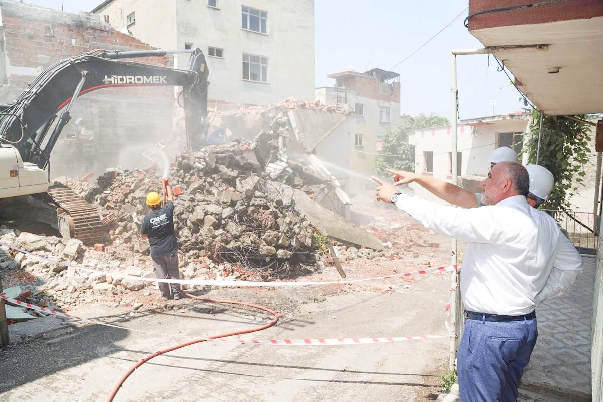 Canik’te dönüşüm: 741 bina yıkılıyor