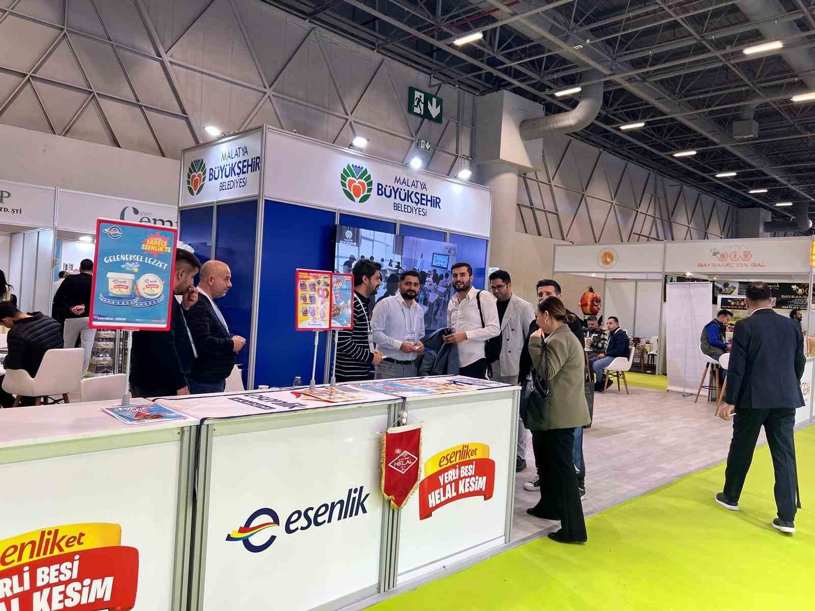 Malatya’nın helal sertifikalı ürünleri büyük ilgi gördü