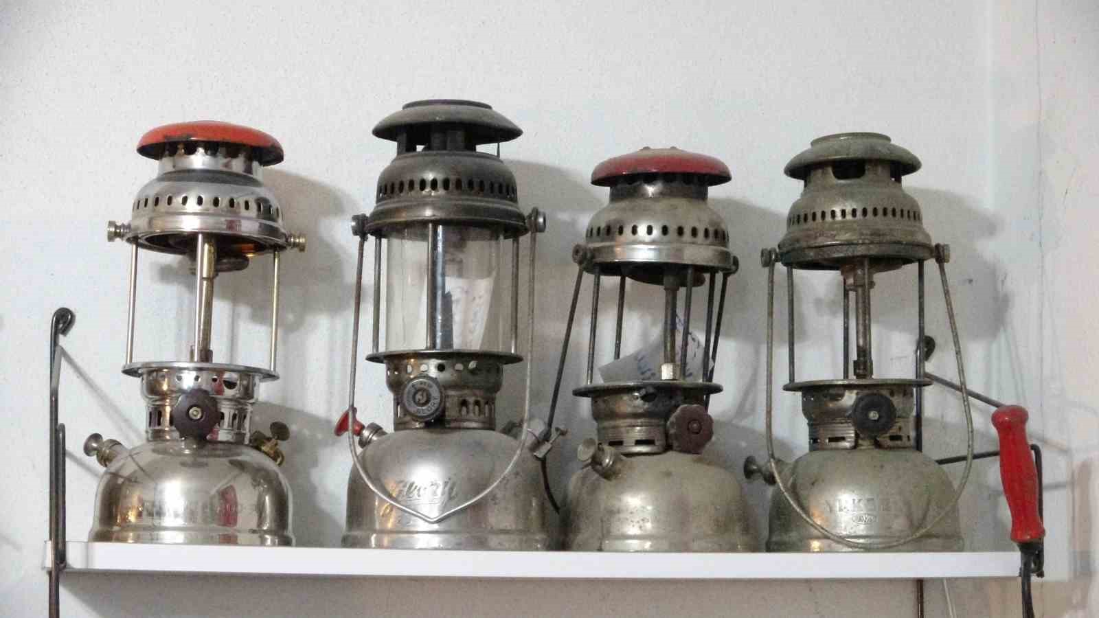 Asırlık lambalara yeniden ışık veriyor