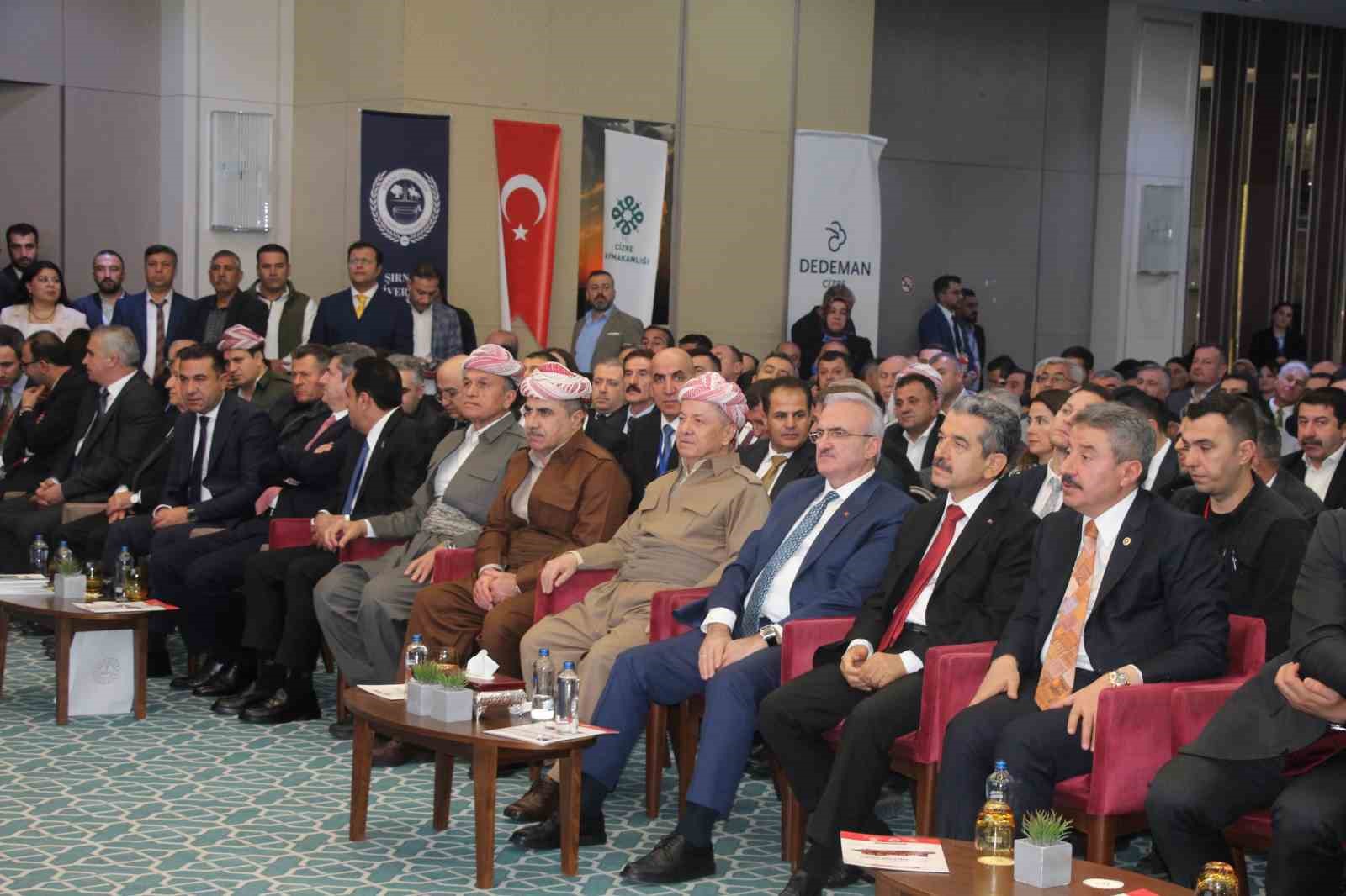 Irak KPD Lideri Mesut Barzani Şırnak’ta