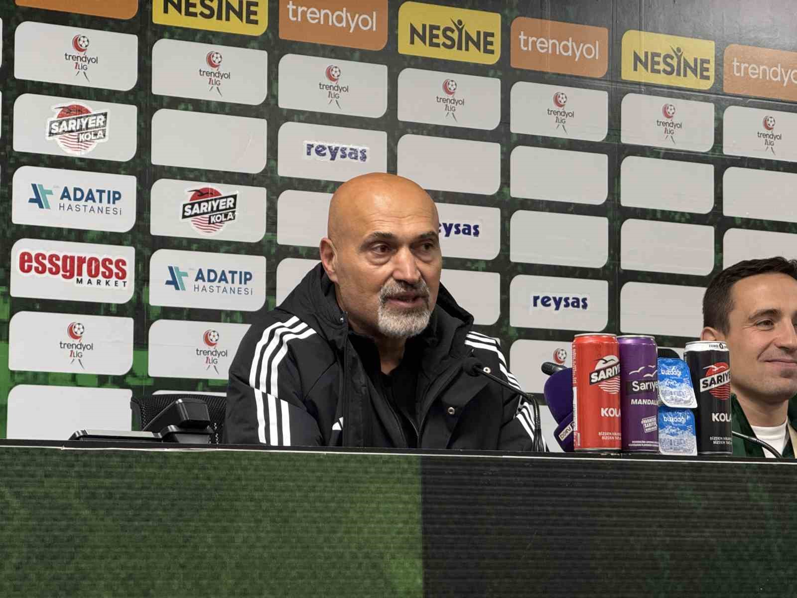 Sakaryaspor - Ümraniyespor maçının ardından