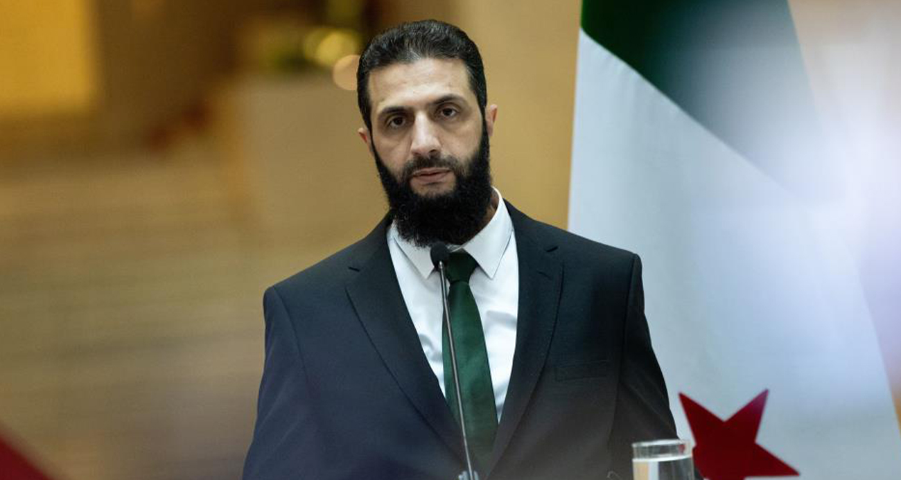 Suriye Devlet Başkanı Ahmed Eş-Şara: 