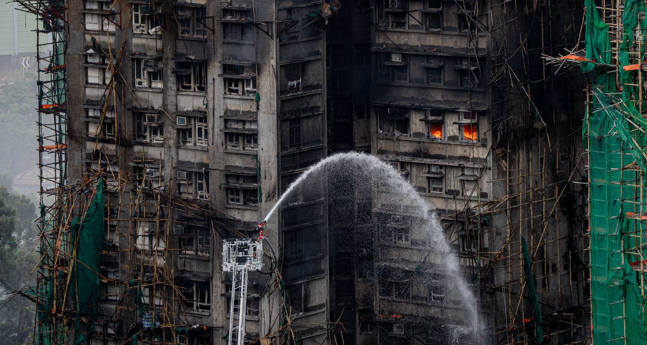 Hong Kong’daki yangın faciasında can kaybı 146’ya yükseldi
