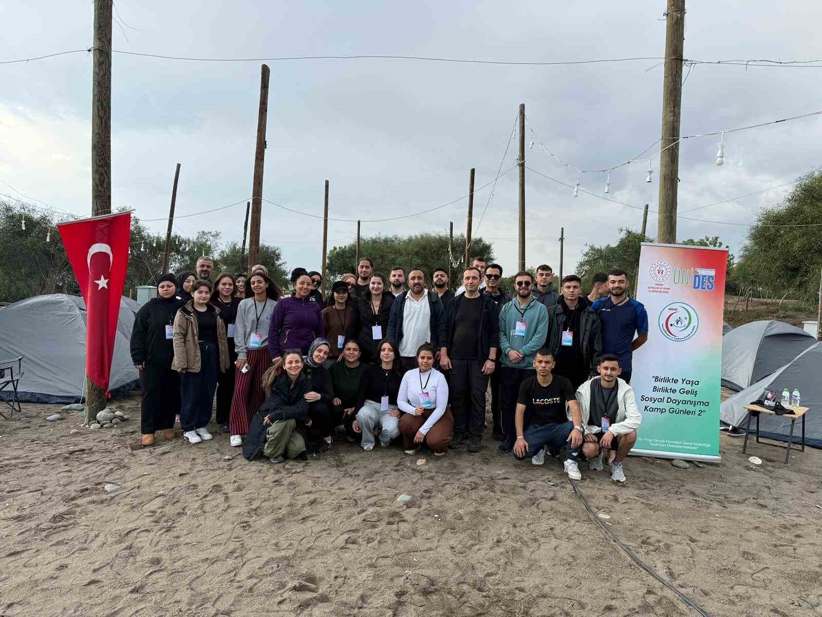 NÖHÜ’nün ’Birlikte Yaşa Birlikte Geliş’ kamp günleri Mersin’de gerçekleşti