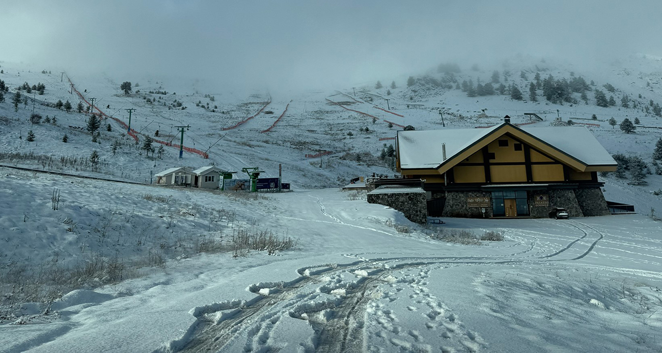 Bolu’nun yüksekleri beyaza büründü