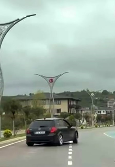 Driftin faturası pahalıya patladı: 46 bin lira ceza uygulandı, 2 ay ehliyetsiz kaldı