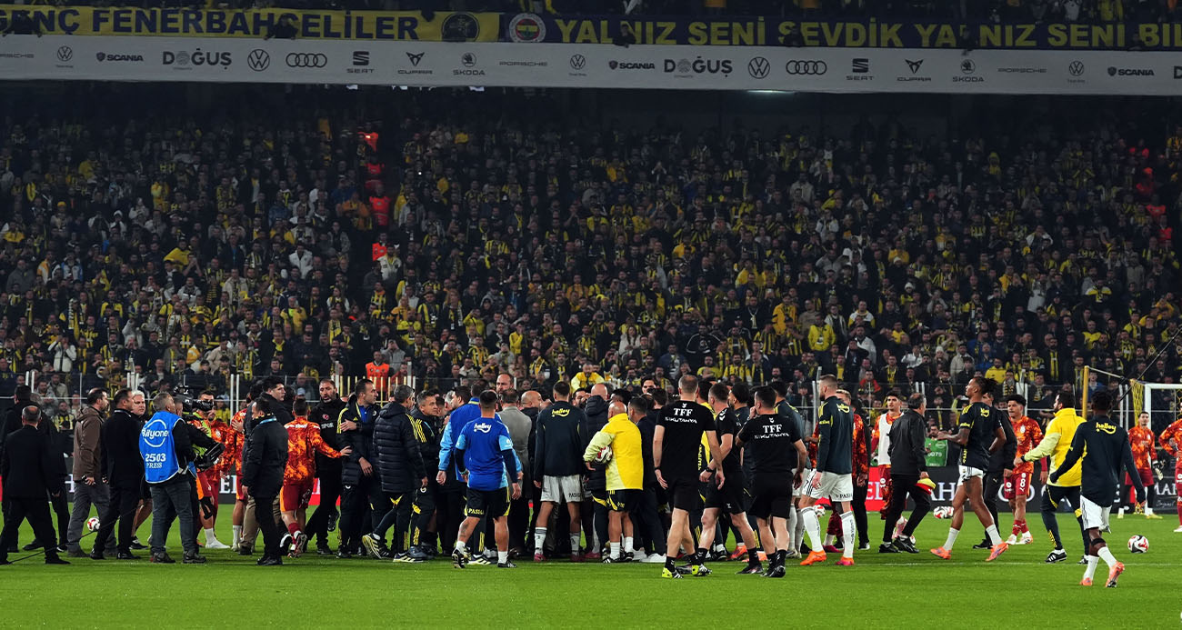 Derbide ısınmada gerginlik