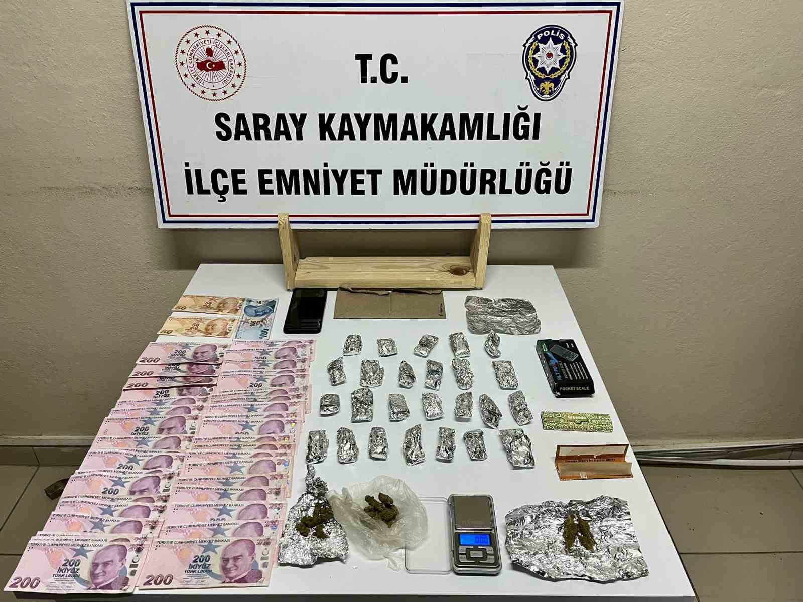 Tekirdağ polisi uyuşturucu ticaretine bir darbe daha indirdi