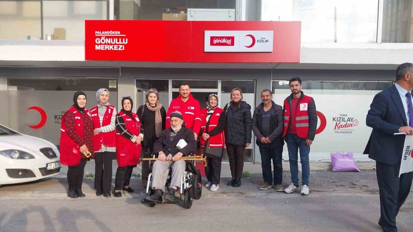 Türk Kızılay Palandöken Şubesi yine yürekleri ısıttı
