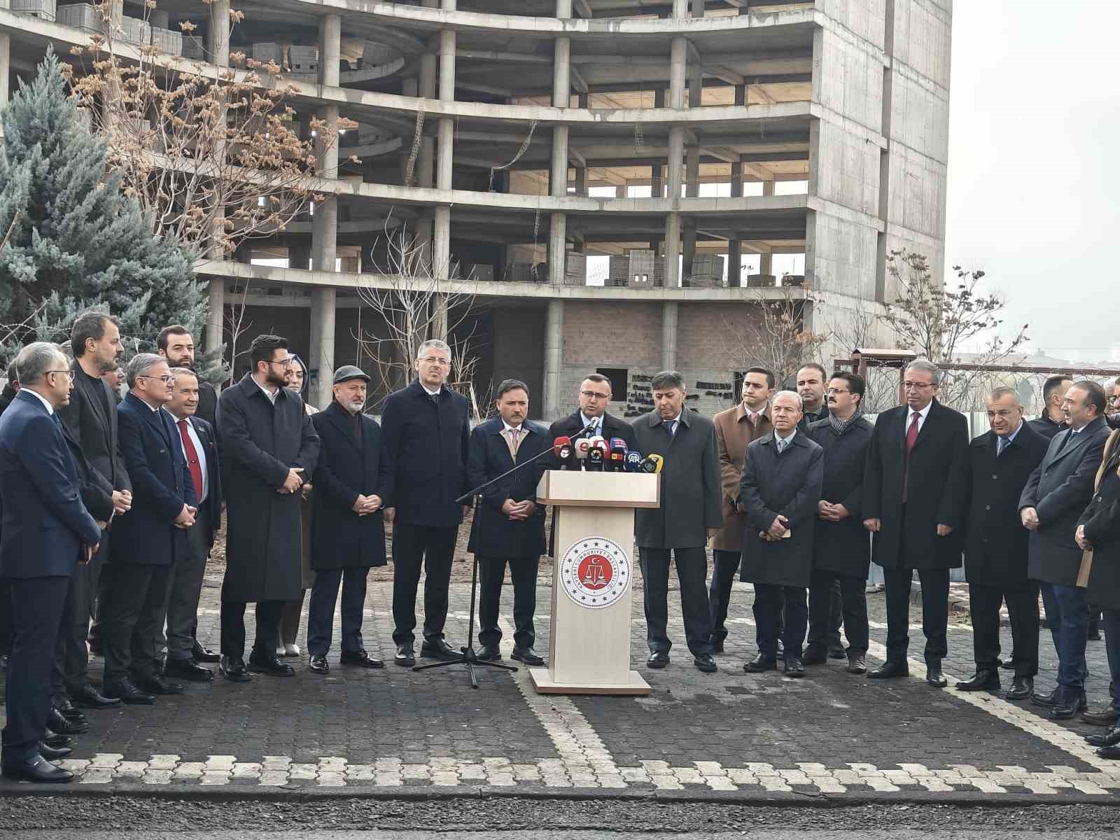 Kayseri Adliyesi’nin ek hizmet binası tanıtıldı