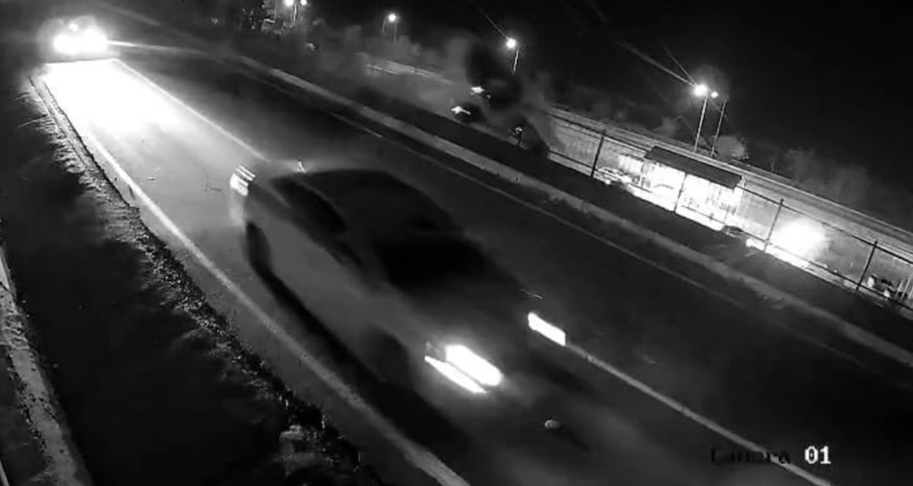 Rize’de bir kişinin hayatını kaybettiği kazanın görüntüleri ortaya çıktı