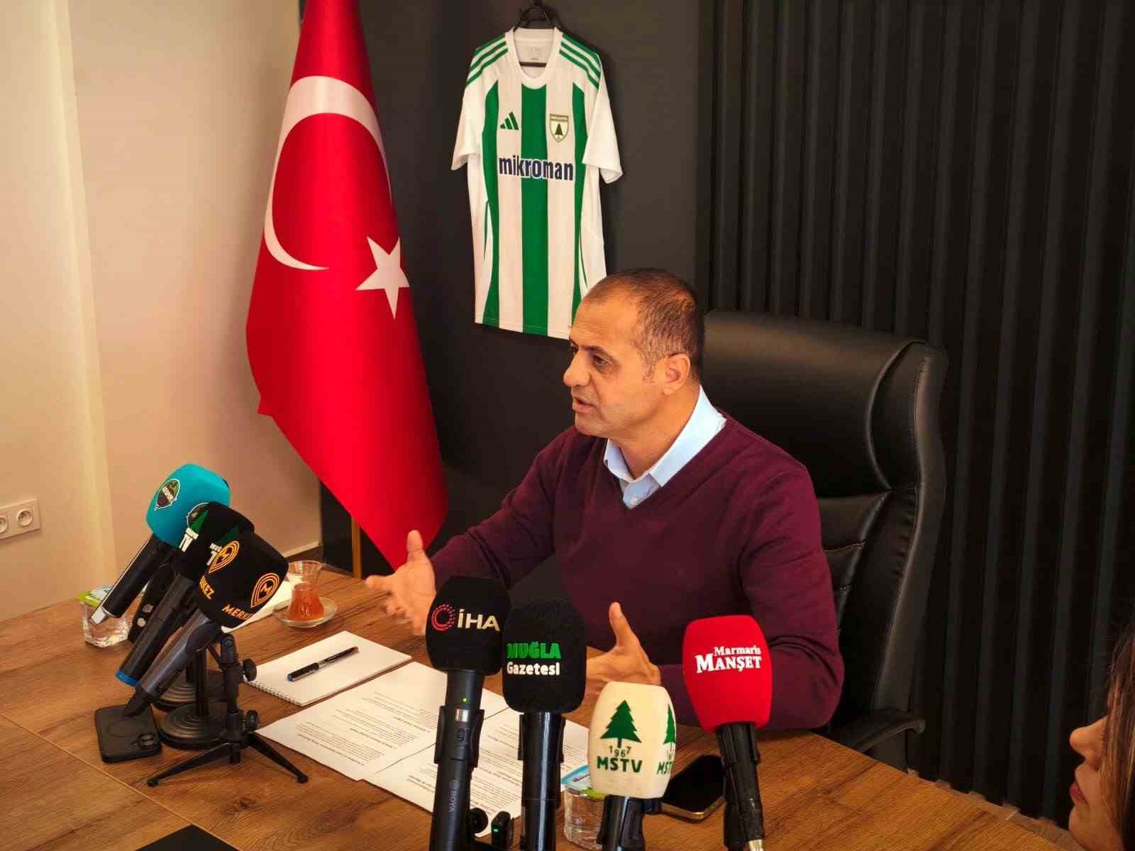 Muğlaspor Başkanı Kıyanç’tan birlik çağrısı