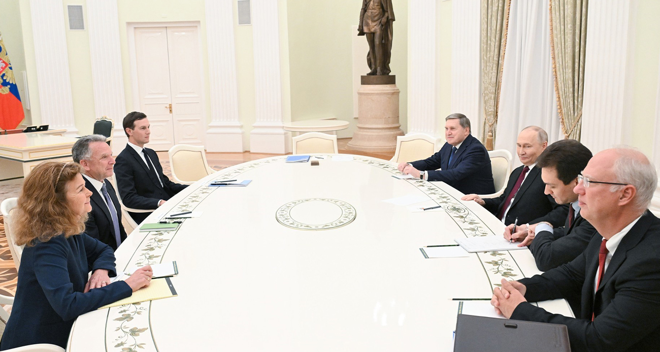 Putin, Trump'ın Orta Doğu Özel Temsilcisi Witkoff ile bir araya geldi