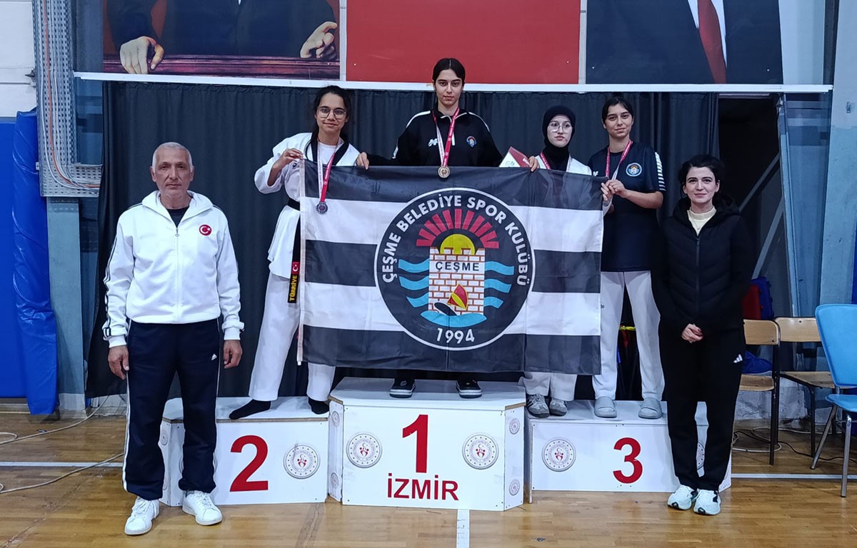 Taekwondo il seçmelerinde Çeşme Belediyespor rüzgârı